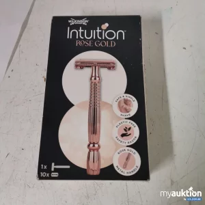 Auktion Wilkinson Intuition rose gold Rasierer 