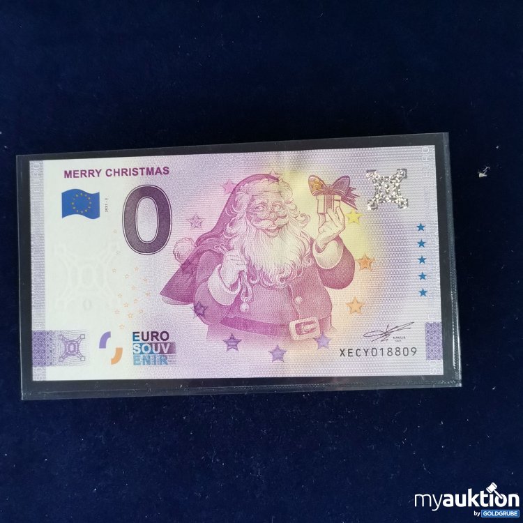 Artikel Nr. 739934: Merry Christmas O Euro Schein