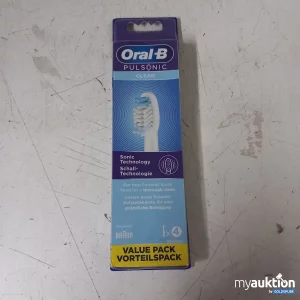 Auktion Oral B Pulsonic clean 4 Stück 