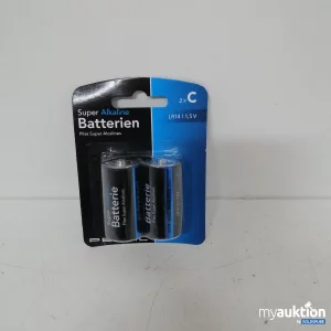 Auktion Alkaline C Batterie 