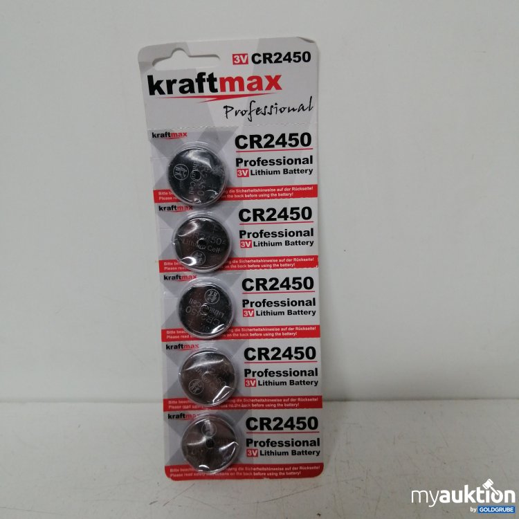 Artikel Nr. 736936: Kraftmax CR 2450 Batterie 