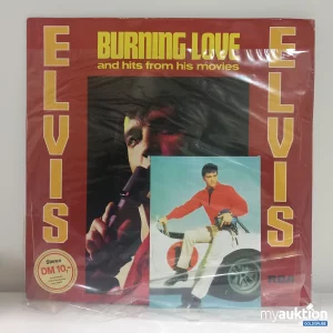 Auktion Elvis Burning Love Vinyl