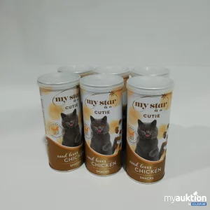 Auktion My Star Katzensnacks Chicken 6x25g