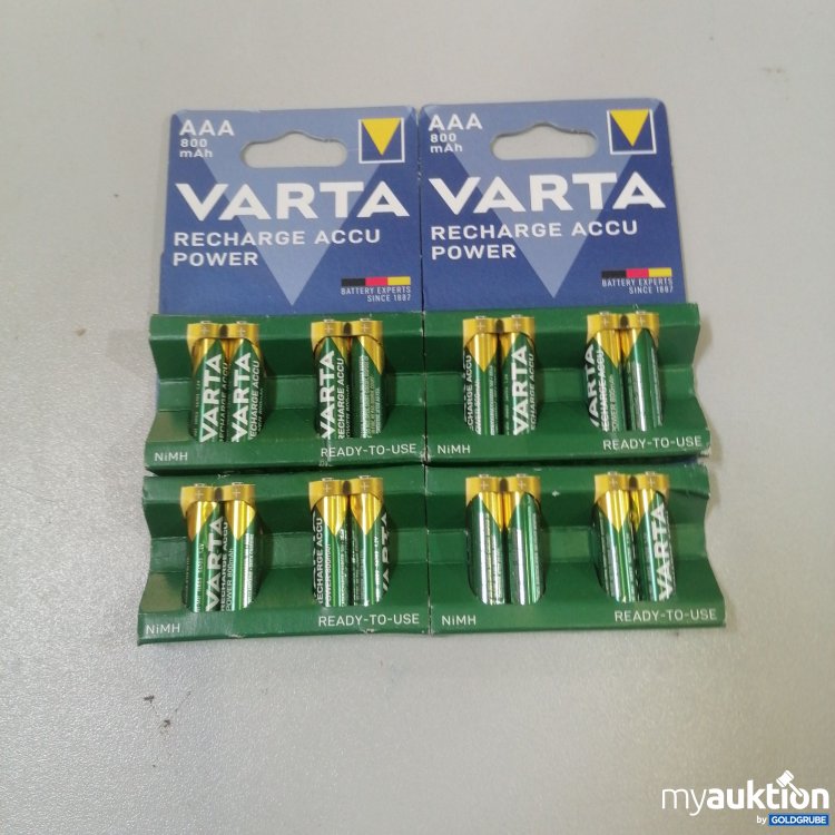 Artikel Nr. 514940: Varta AAA Batterien 