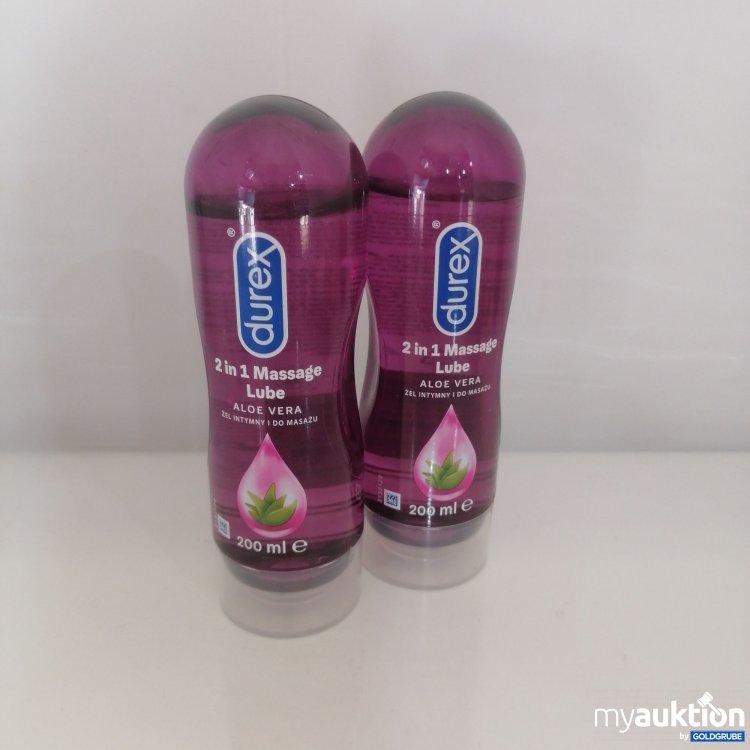 Artikel Nr. 753940: Durex 2in1 Massage Lube 2x200ml 