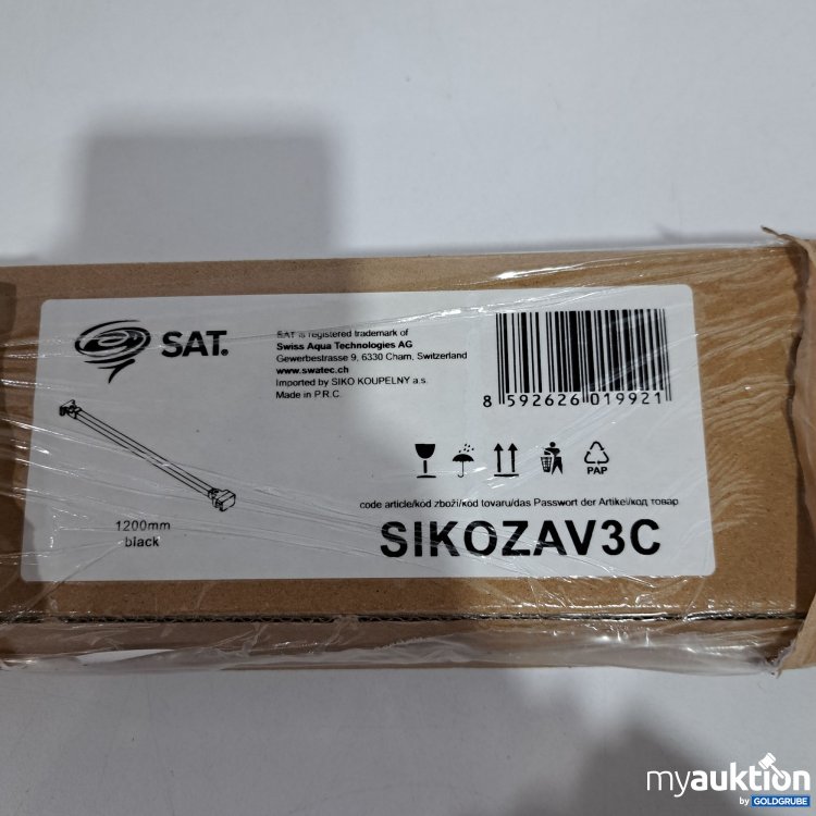 Artikel Nr. 435941: SAT SIKOZAV3C black 1200mm