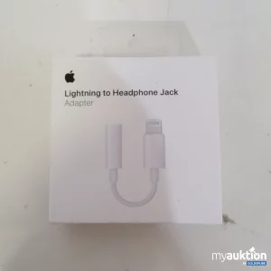 Auktion Apple Lightning to Headphone Jack  Adapter