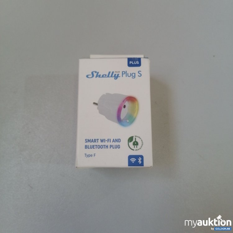 Artikel Nr. 756942: Shelly Plug S Smart Wi-Fi and Bluetooth Plug 