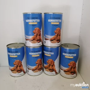 Auktion Our Essentials Hundefutter mit Huhn in Sauce 1.24kg