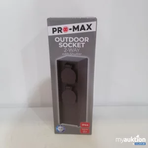 Auktion Pro-Max Outdoor Socket 2 Way