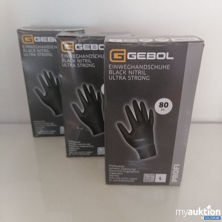 Artikel Nr. 760944: Gebol Handschuhe 3x80 Stück L