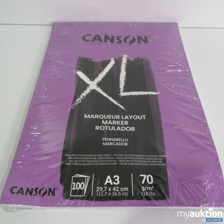 Artikel Nr. 783944: Canson XL Marker A3 100stk 