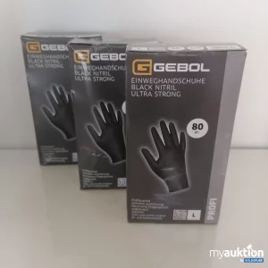 Auktion Gebol Handschuhe 3x80 Stück L