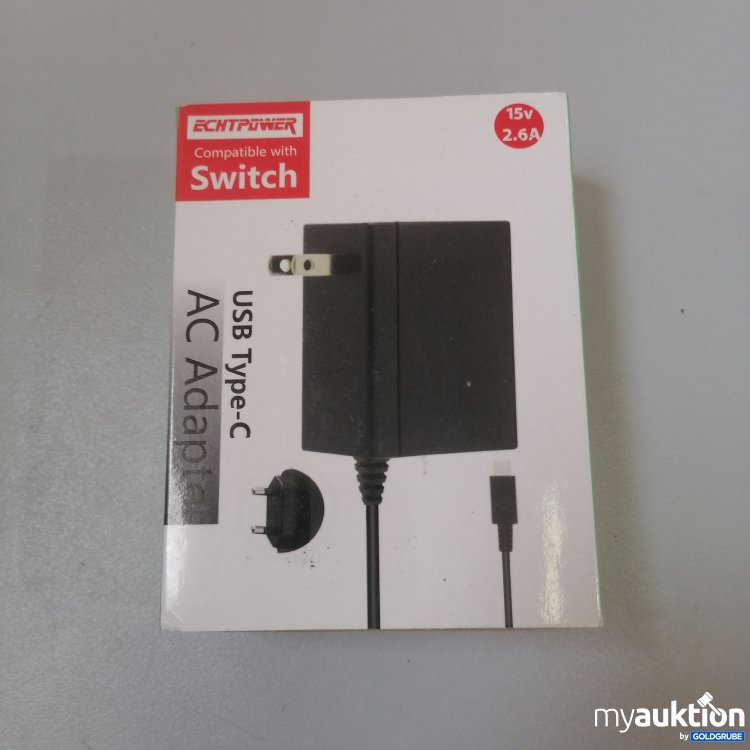 Artikel Nr. 756946: Echtpower USB Type-C AC Adapter 15V