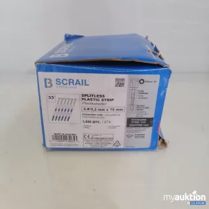 Auktion Scrail Splitless Plastic Strip 