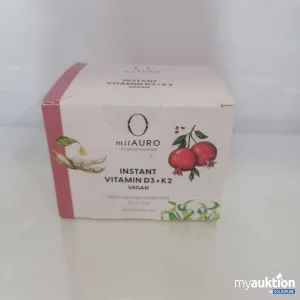 Auktion MitAuro Instant Vitamin D3+K2 Vegan 45g
