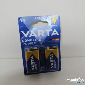 Auktion Varta Longlife E-Block Batterie 