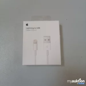 Auktion Apple Lightning to USB Cable 0.5m