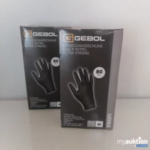 Auktion Gebol Handschuhe 2x80 Stück 