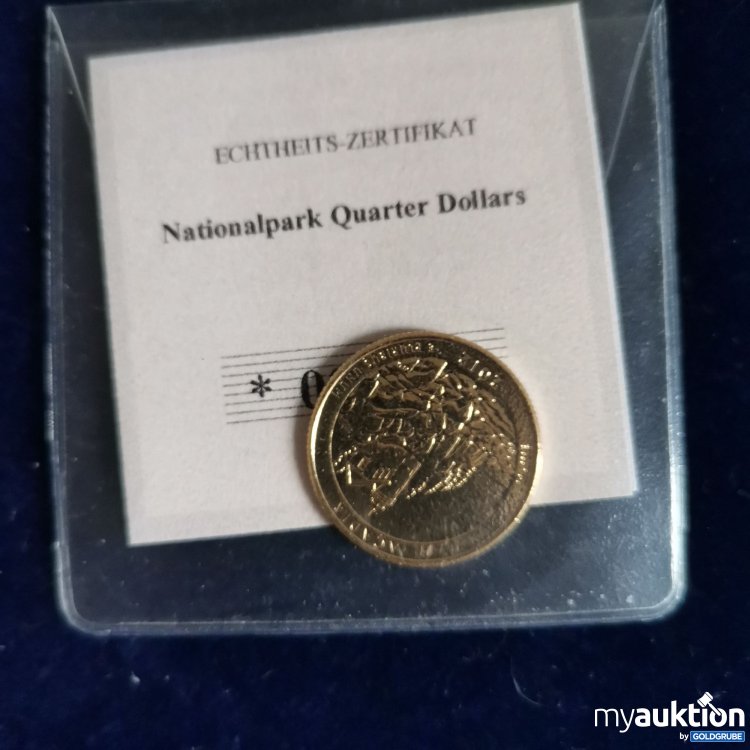 Artikel Nr. 739949: Nationalpark Quarter Dollar 