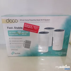 Auktion Tp-link Deco Whole Home PowerLine Mesh Wi-Fi System 