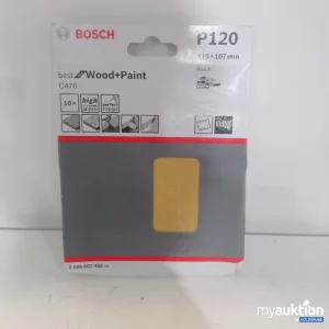 Auktion Bosch P120 Schleifblatt
