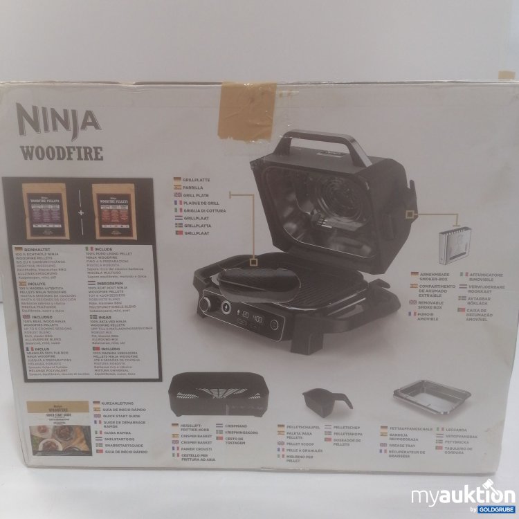 Artikel Nr. 782953: Ninja Woodfire Elektrischer Outdoor Grill & Smoker 