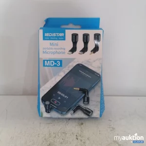 Auktion Iedistar Mini portable recording Microphone MD-3