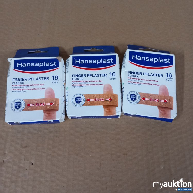 Artikel Nr. 769955: Hansaplast Finger Plaster 3 Packungen 