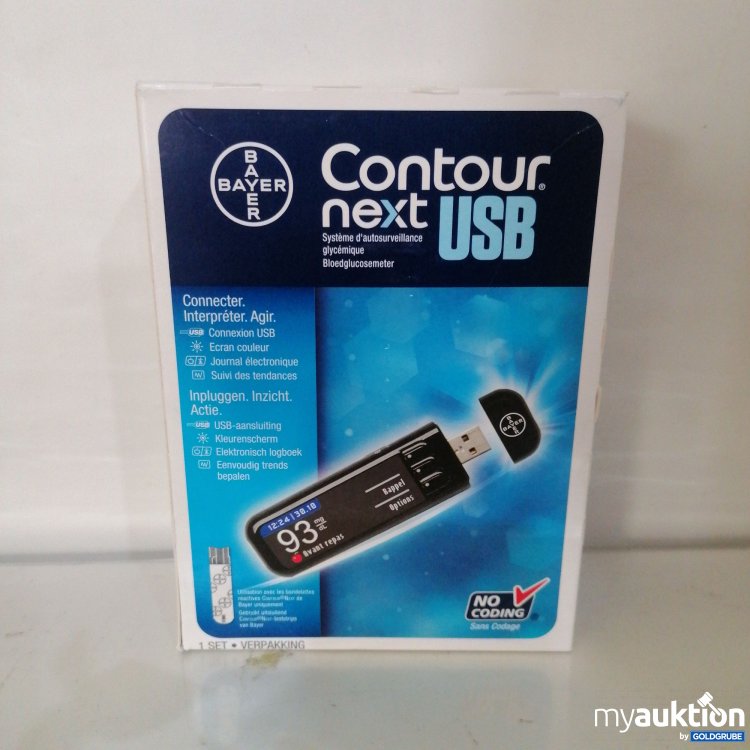 Artikel Nr. 762957: Contour Next USB Blutzuckermessgerät