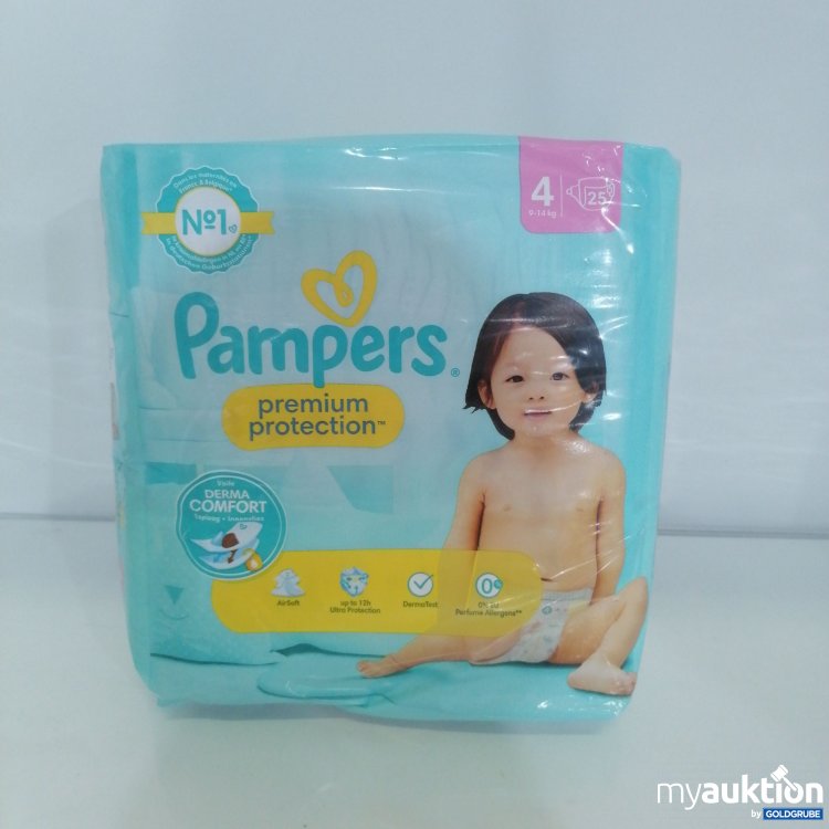 Artikel Nr. 761958: Pampers Premium Protection Windeln 4(9-14kg) 25 Stück 