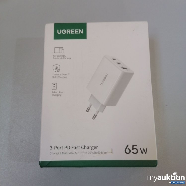 Artikel Nr. 756959: UGreen 3-Port PD Fast Charger 65W