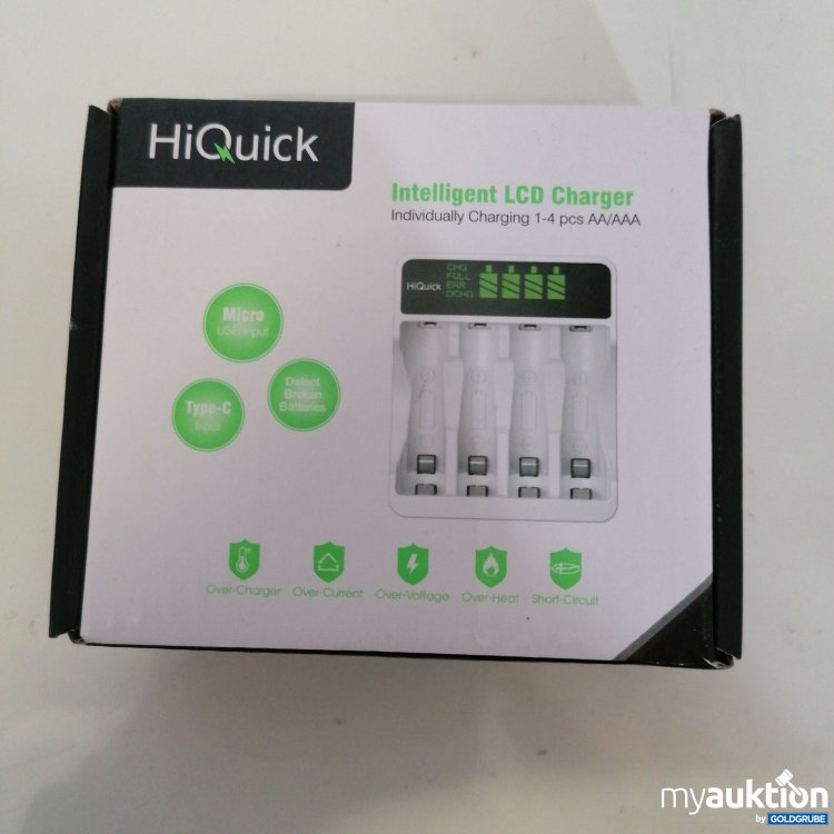 Artikel Nr. 770959: HiQuick Intelligent LCD Charger 