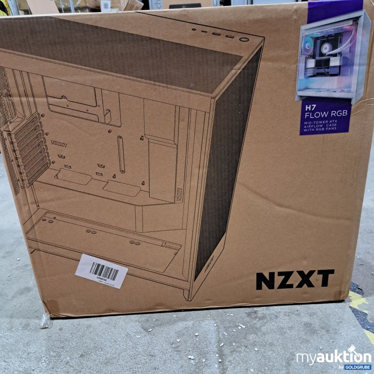 Artikel Nr. 791959: NZXT H7 Flow RGB Mid Tower ATX White 