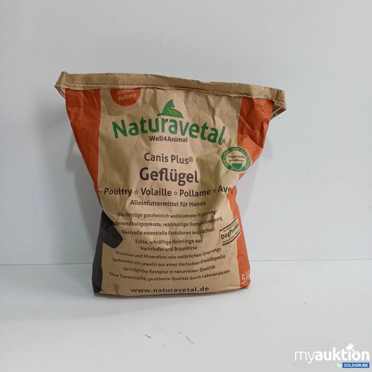 Artikel Nr. 804959: Naturavetal Alleinfuttermittel für Hunde Geflügel 5kg