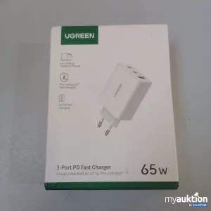 Auktion UGreen 3-Port PD Fast Charger 65W