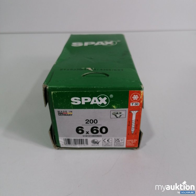 Artikel Nr. 783960: Spax Scbrauben 6x60 T30 200stk 