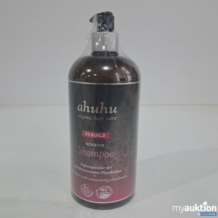 Artikel Nr. 797960: Ahuhu organic hair care Keratin Shampoo 1000ml