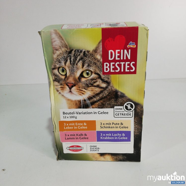 Artikel Nr. 784961: Dein Bestes Katzenfutter 12x100g