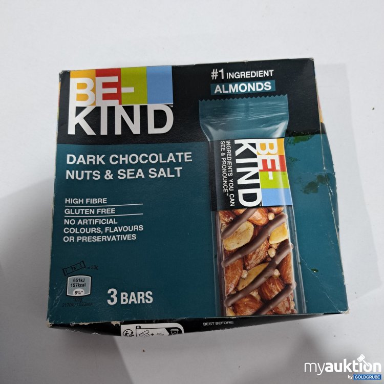 Artikel Nr. 794961: Be kind Dark chocolate nuts&sea Salt 3Stk 