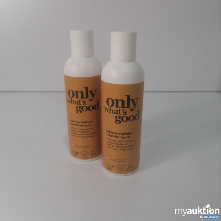 Artikel Nr. 781962: Only Whats good Intense Koffein Haarshampoo 2x200ml 