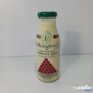 Artikel Nr. 764962: Folkingtons cranberry juice 250ml 