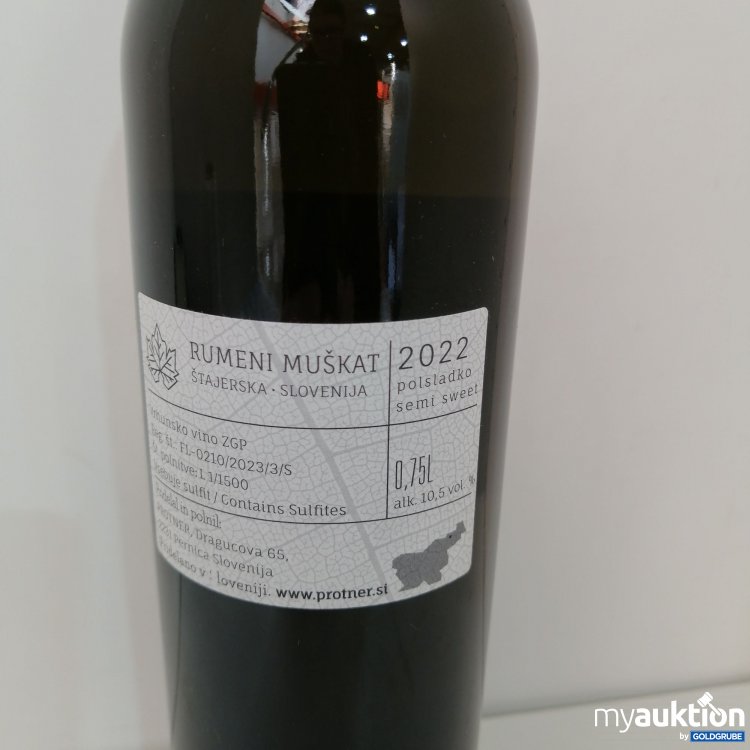 Artikel Nr. 707963: Protner Rumeni Muskat 750 ml