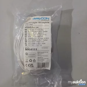 Auktion DeleyCon RJ11 Stecker 6m