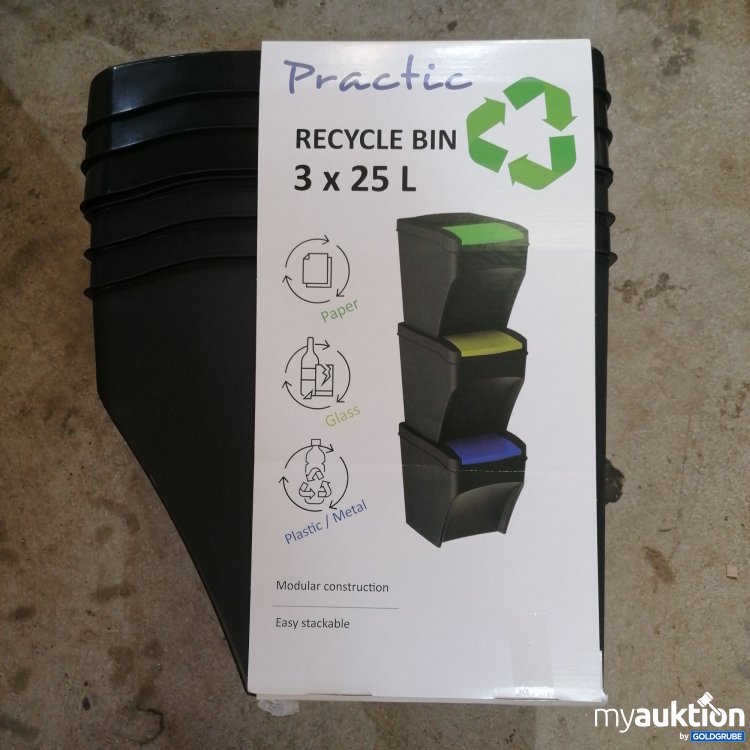 Artikel Nr. 762966: Practic Recycle Bin  3x25L