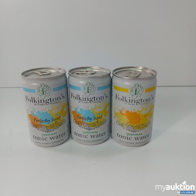 Artikel Nr. 764967: Folkingtons tonic water 3x150ml