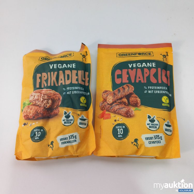 Artikel Nr. 764969: Greenforce vegane Frikadelle/Civapcici 2x125g 