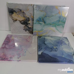 Artikel Nr. 792969: Weltbild Diamond Painting cMarmorc 30x30cm 4er set