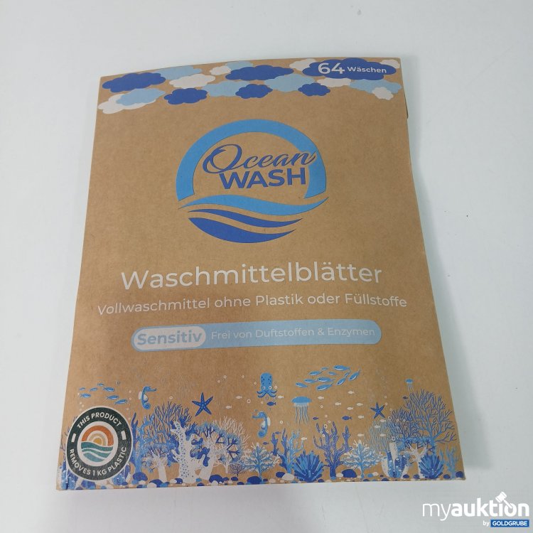 Artikel Nr. 799970: Ocean Wash Waschmittelblätter 64 Wäschen