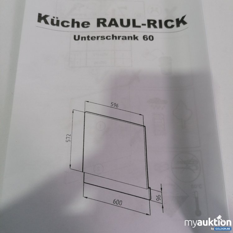 Artikel Nr. 427971: Küche Raul Rick Unterschrank 60